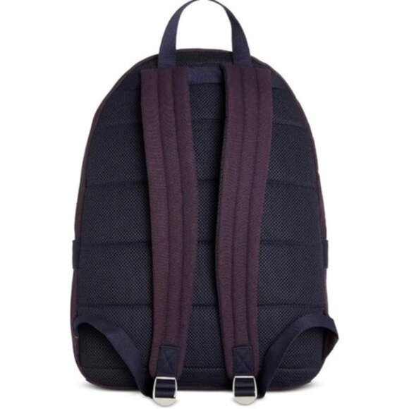 Tommy Hilfiger Sean Canvas Logo Graphic Backpack Navy NWT - Picture 3 of 4